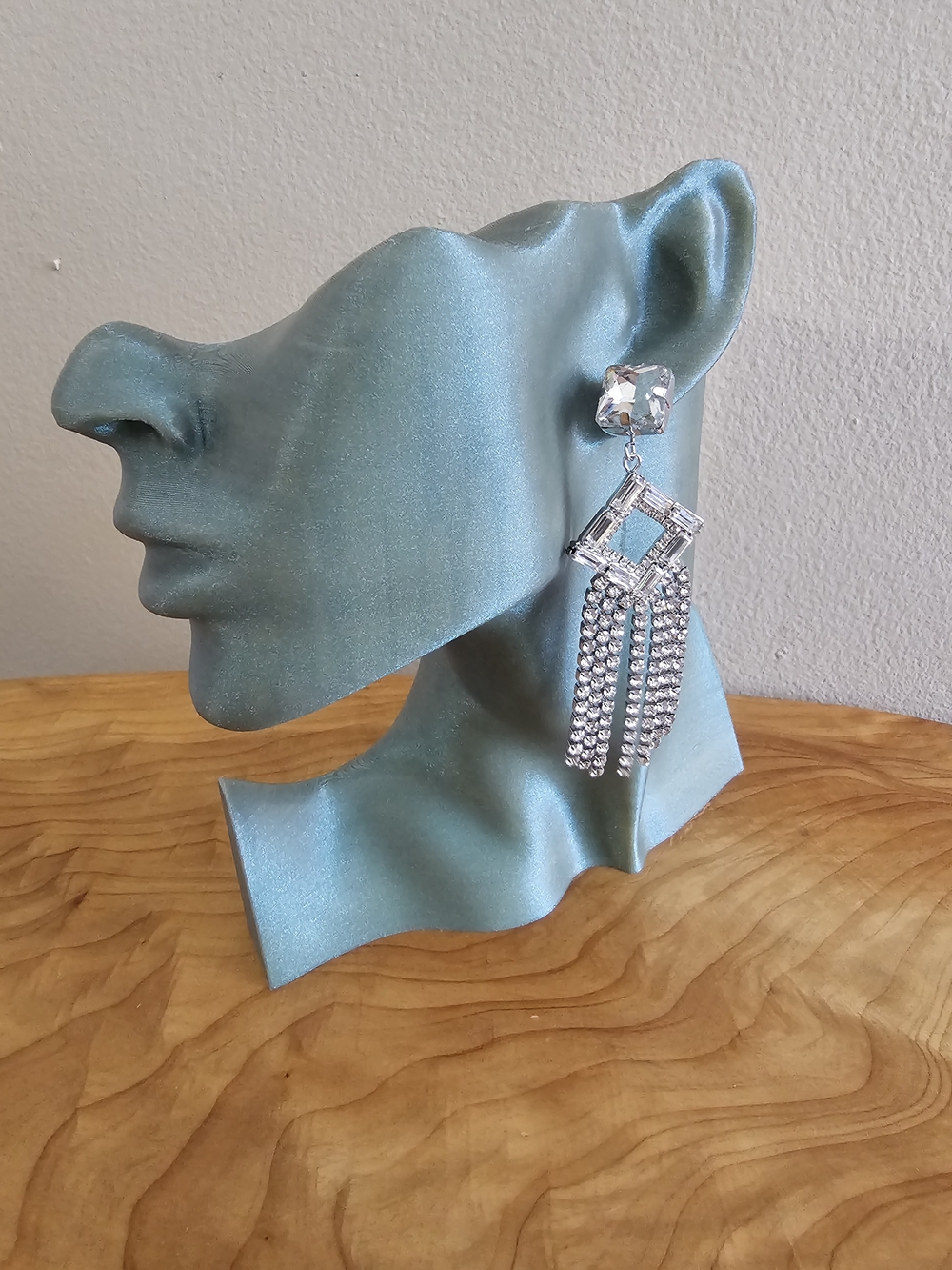 Fringe Drop Earrings - Picture 2 of 4